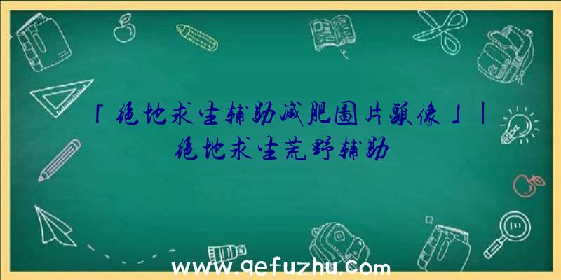 「绝地求生辅助减肥图片头像」|绝地求生荒野辅助